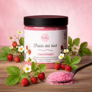 Sucre fraises des bois