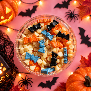 Cookies Halloween 460 G (Orange sanguine & Chocolat Blanc)