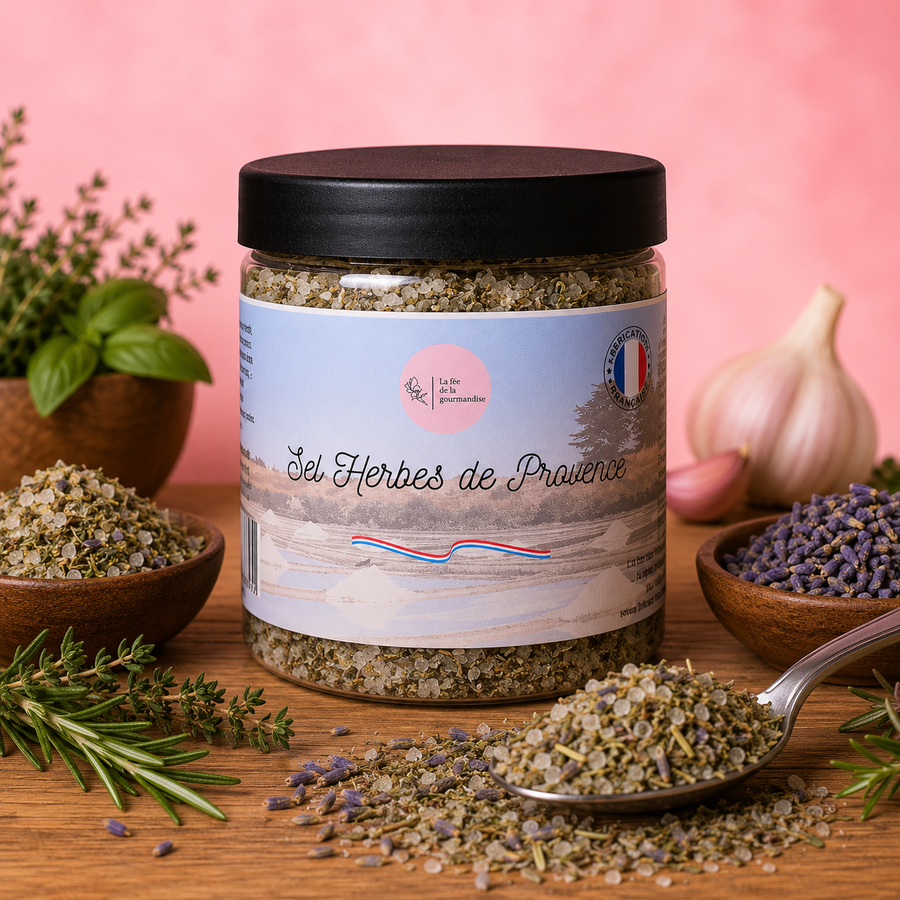 Sel aromatisés Herbes de Provence 250G en situation