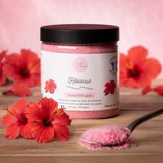 Sucre aromatisé Hibiscus
