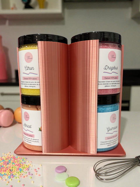 Présentoirs 8 sucres Bronze