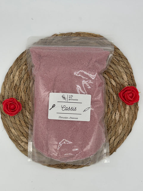 Sucre aromatisé Cassis