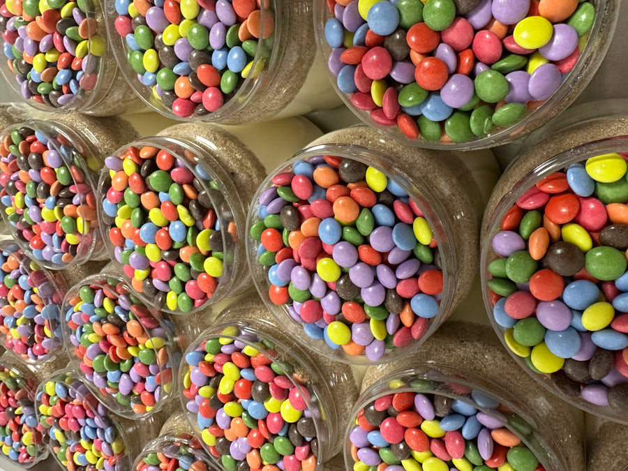 Cookies noisette pastilles de couleurs 470G en situation