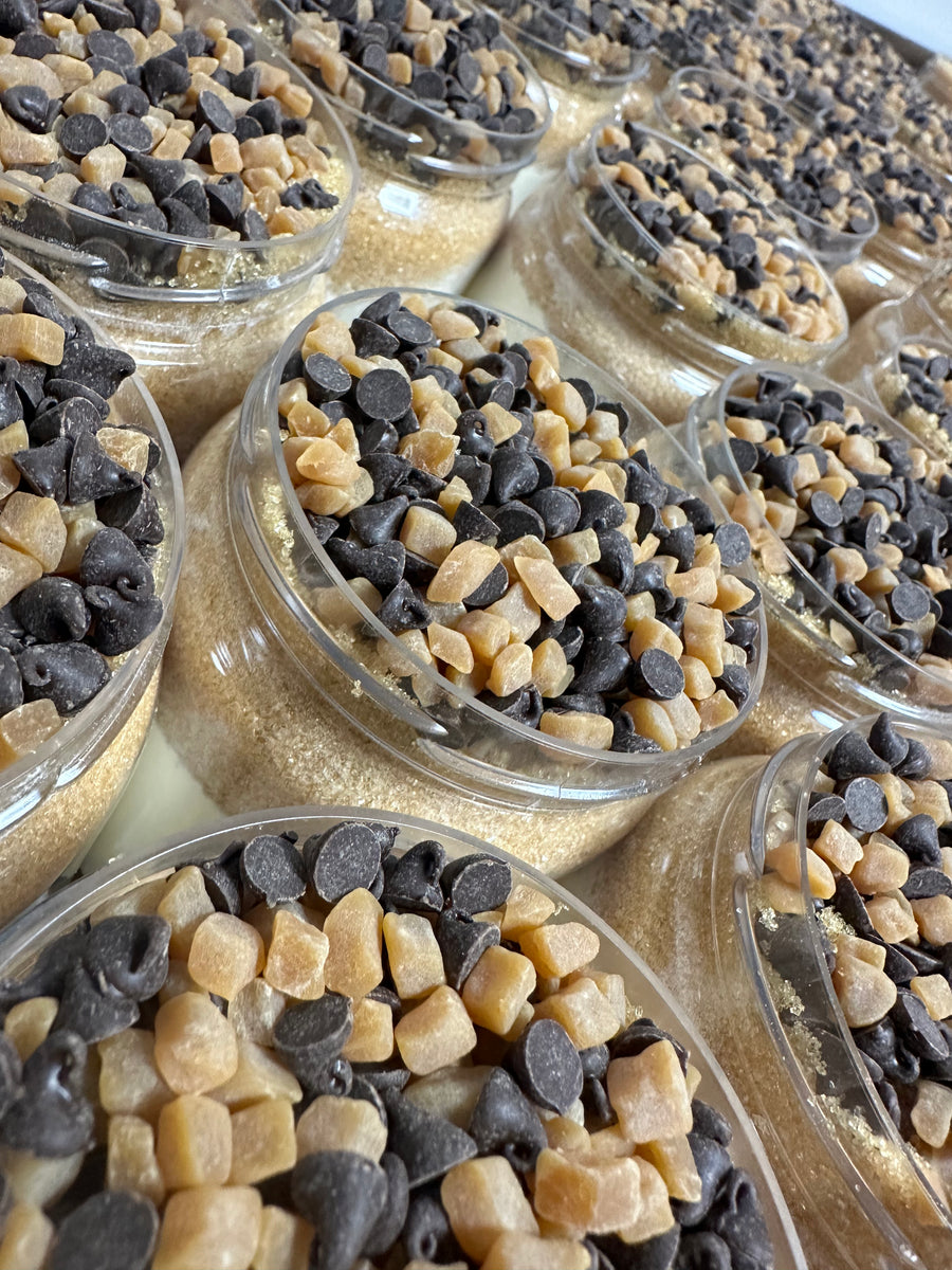 Cookies caramel chocolat 470G en situation