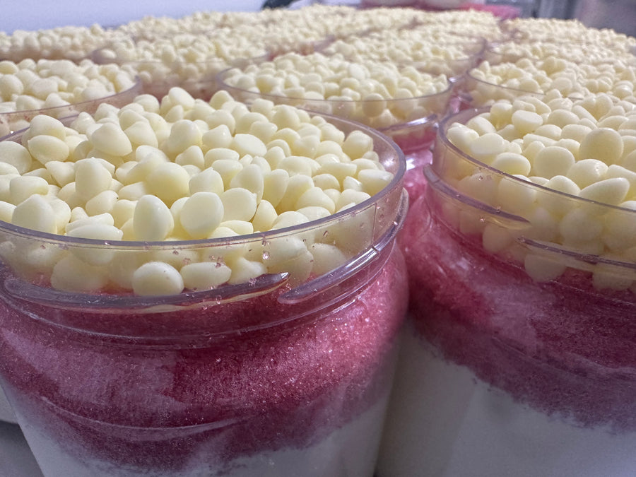 Muffins framboise chocolat blanc 470G en situation