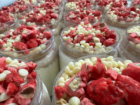Brioche chocolat blanc pralines roses 430G