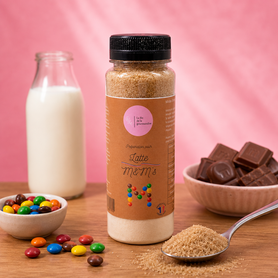 Latte M&M'S en situation