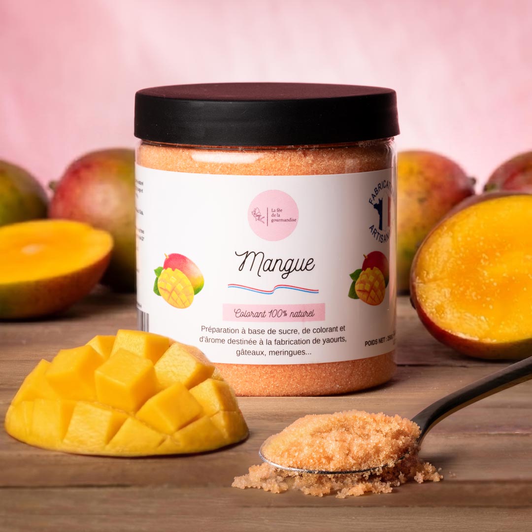 Sucre aromatisé Mangue