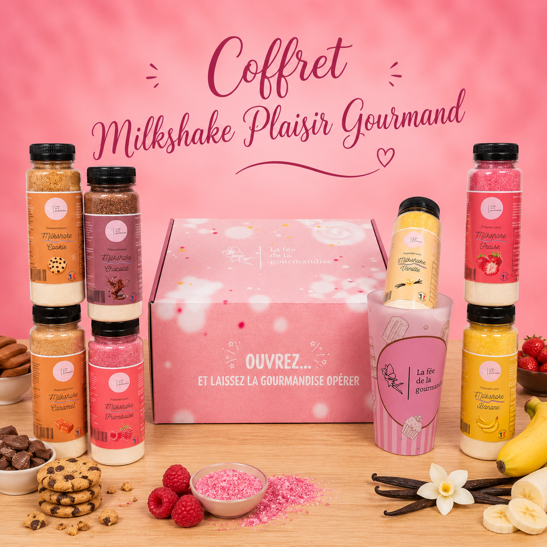 🎁 Coffret Milkshake – Plaisir Gourmand