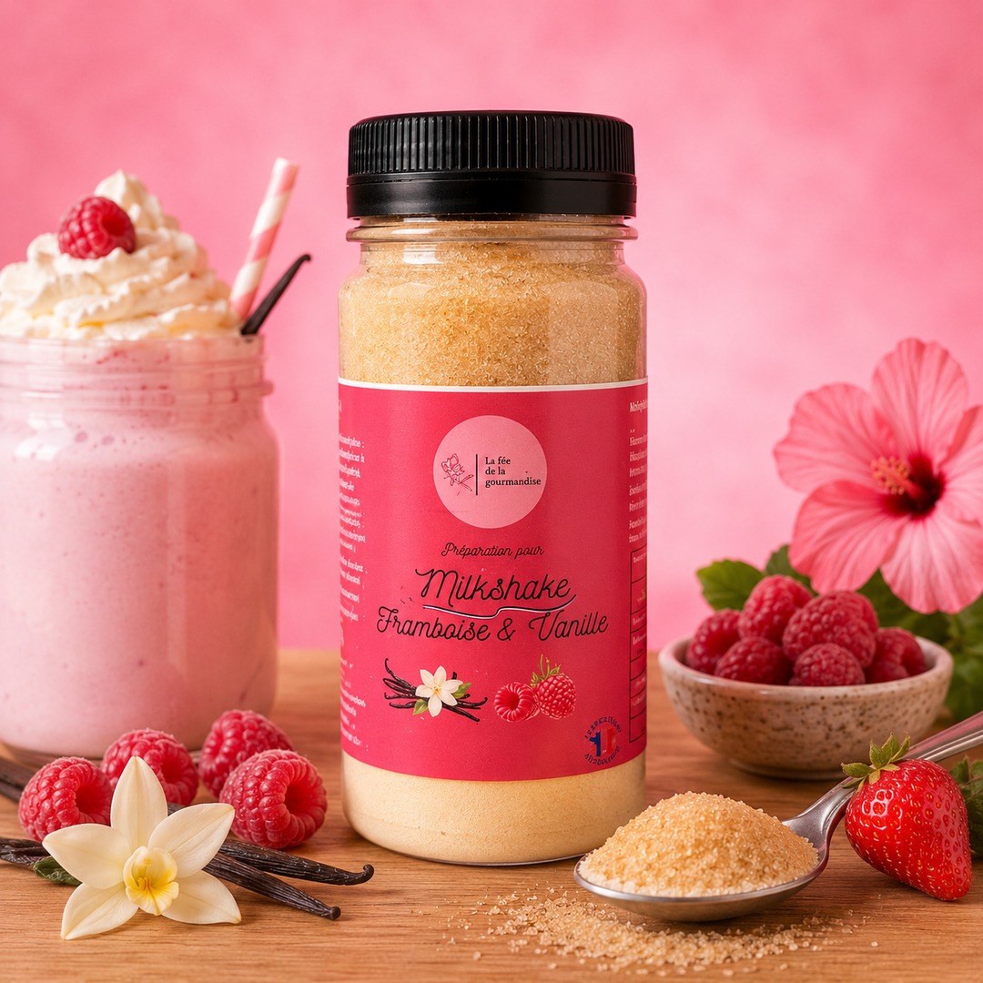 Milkshake Vanille Framboise