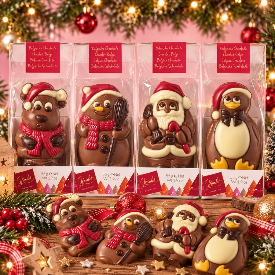 Moulage Chocolat Noël (55g) 🎲 MODÈLE ALÉATOIRE — Le personnage ne peut pas être choisi. en situation