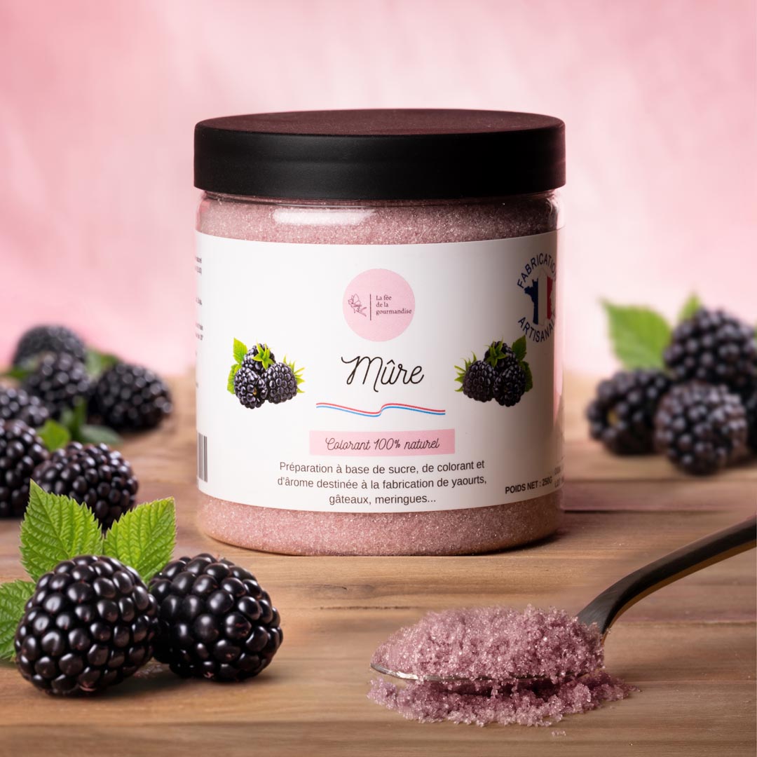 Sucre aromatisé Mûre