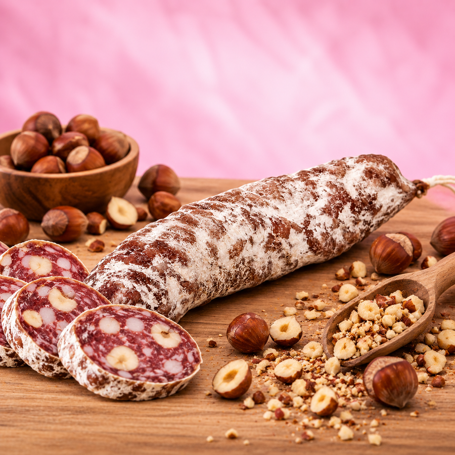 Saucisson Noisettes (+/- 170G) en situation