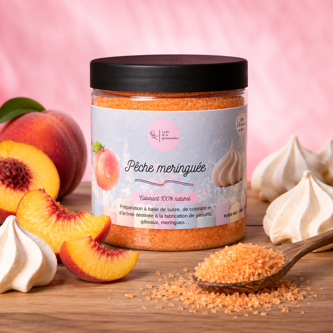 Sucre aromatisé Pêche Meringué