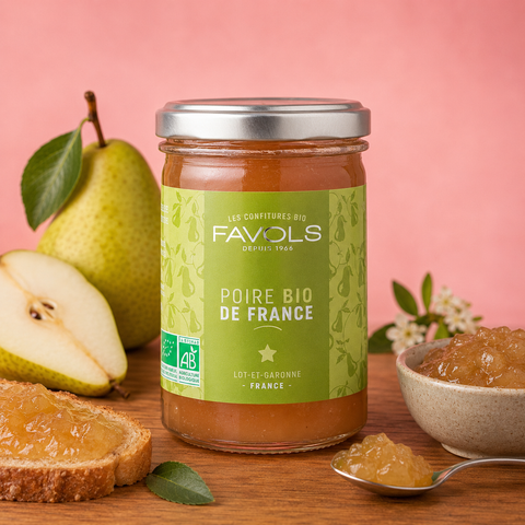Confiture Poire Bio 250G