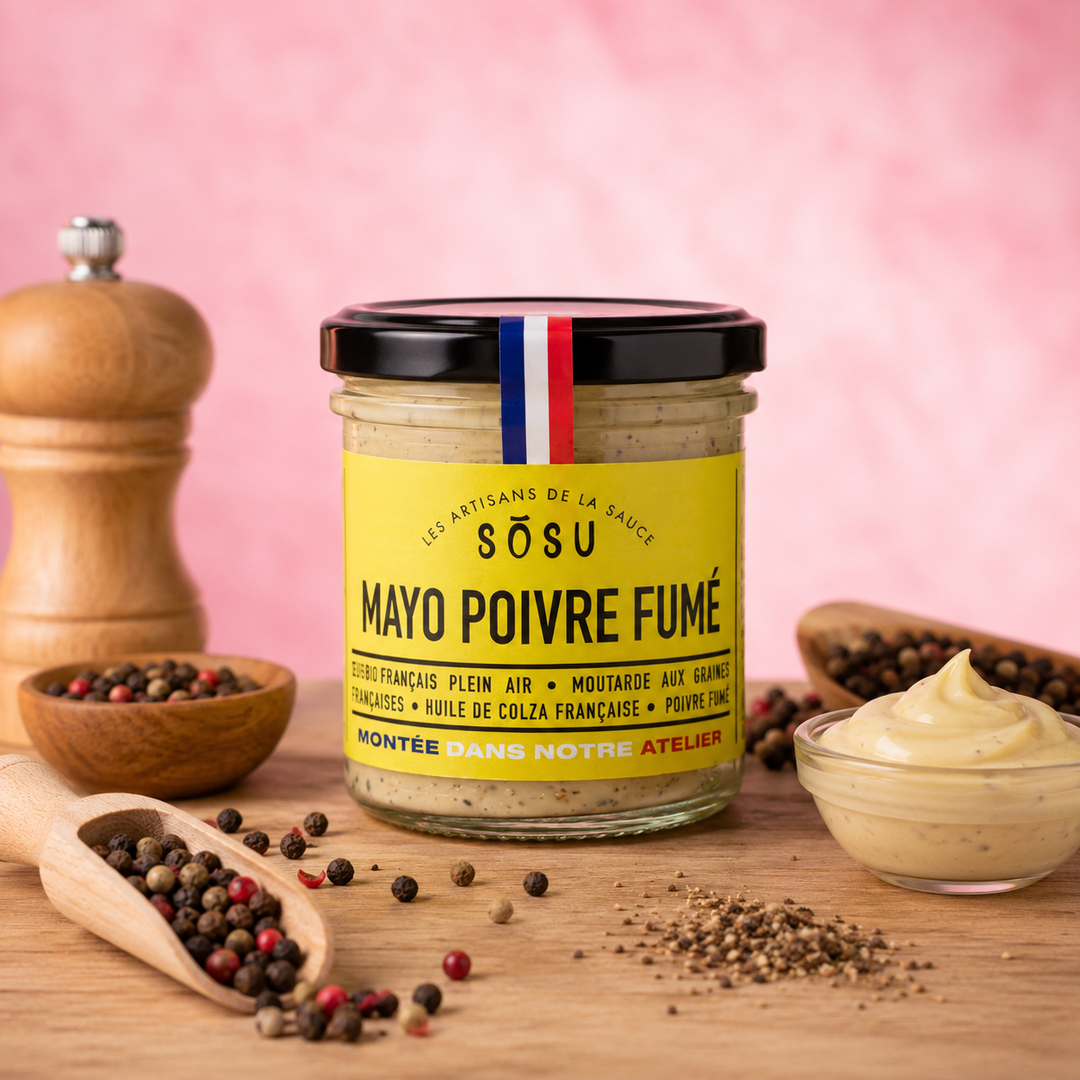 Sauce - Mayonnaise Poivre fumé 130G