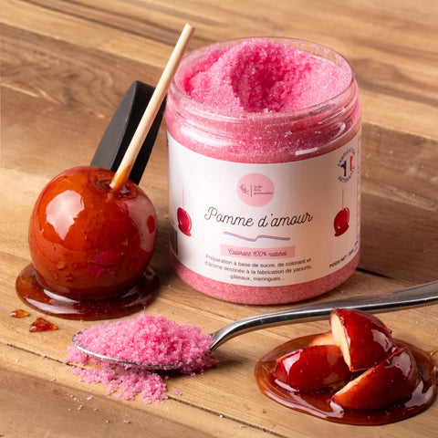 e liquide myrtille ice Sirop saveur Pomme d'Amour main image 0