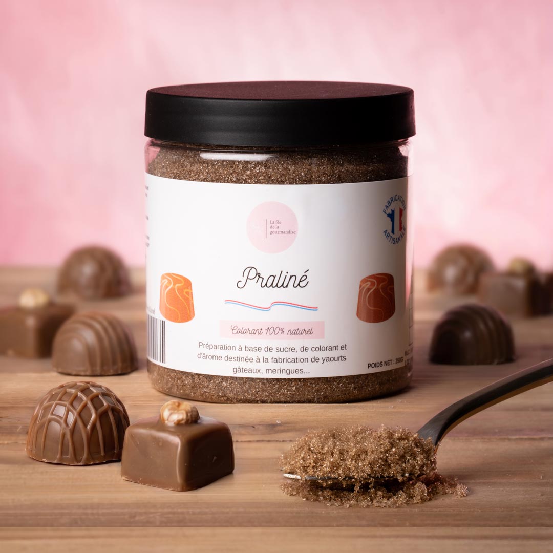 Sucre aromatisé Praliné