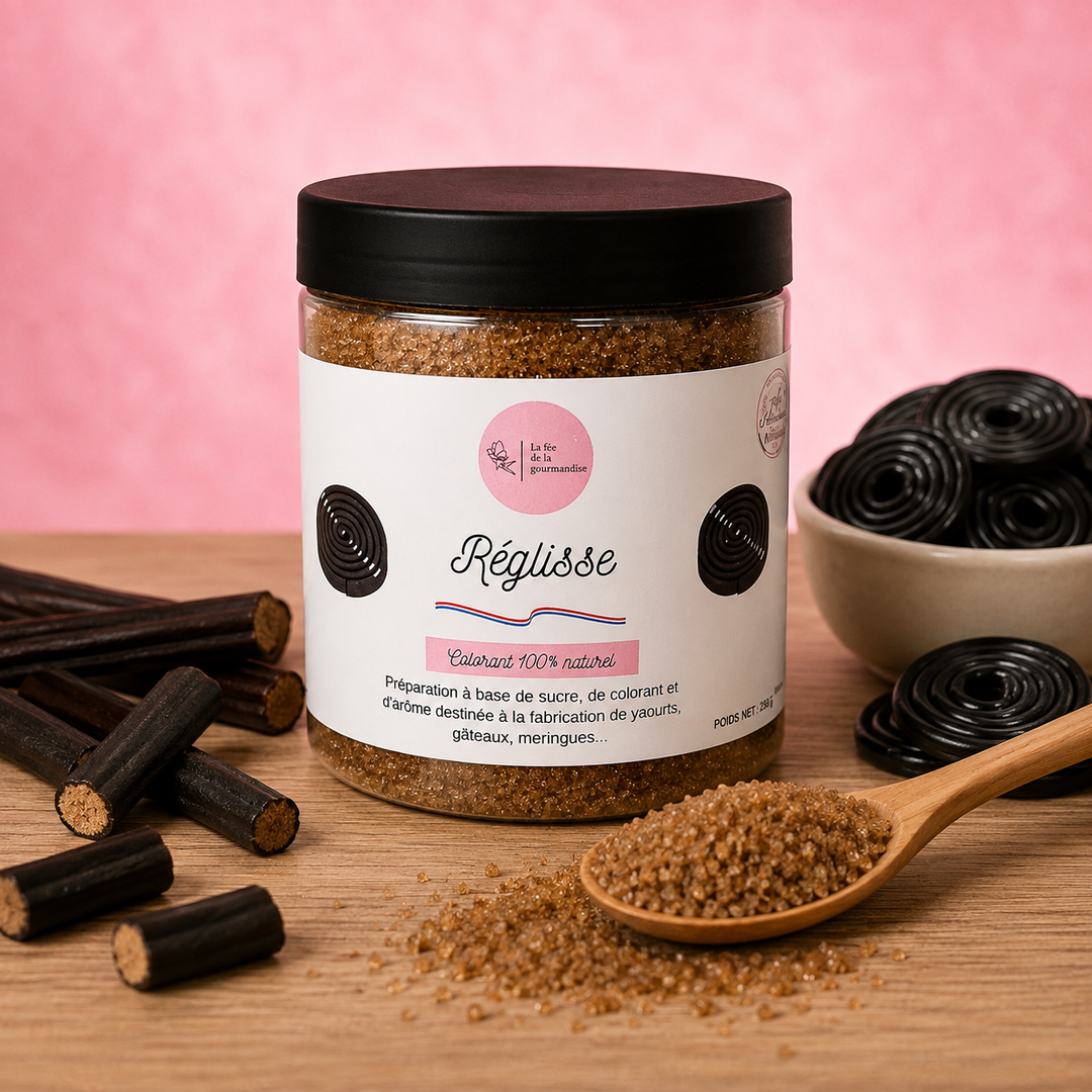 Sucre aromatisé Réglisse