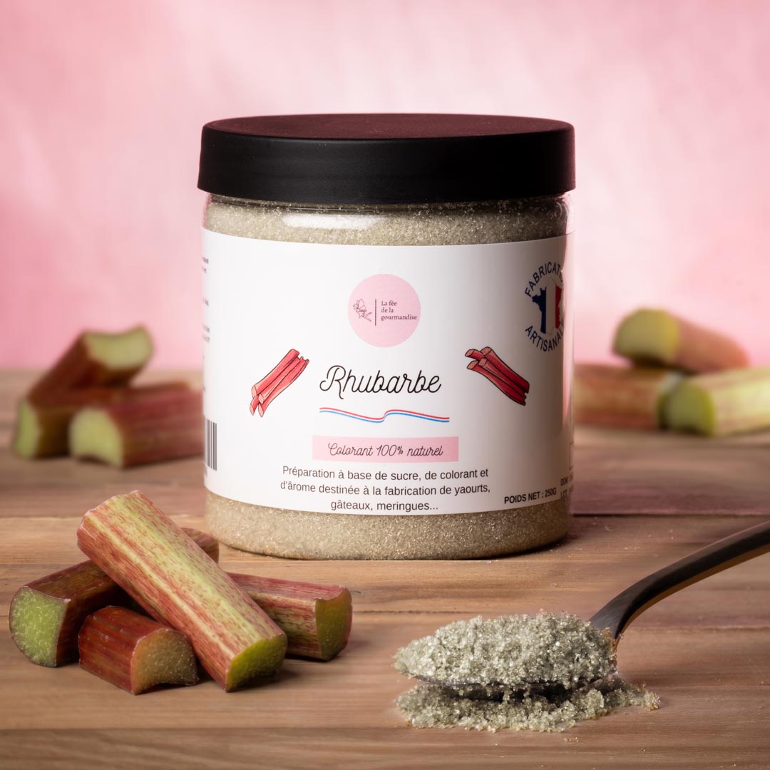 Sucre aromatisé Rhubarbe