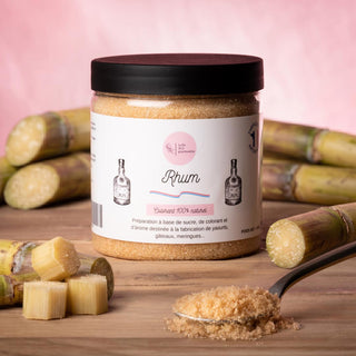Sucre aromatisé Rhum