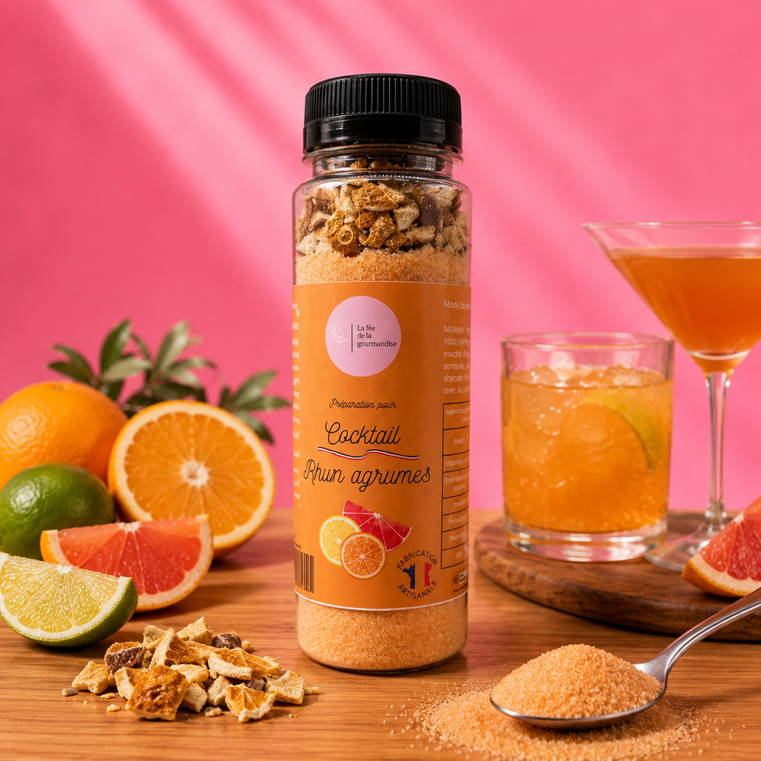 Cocktail Rhum agrumes