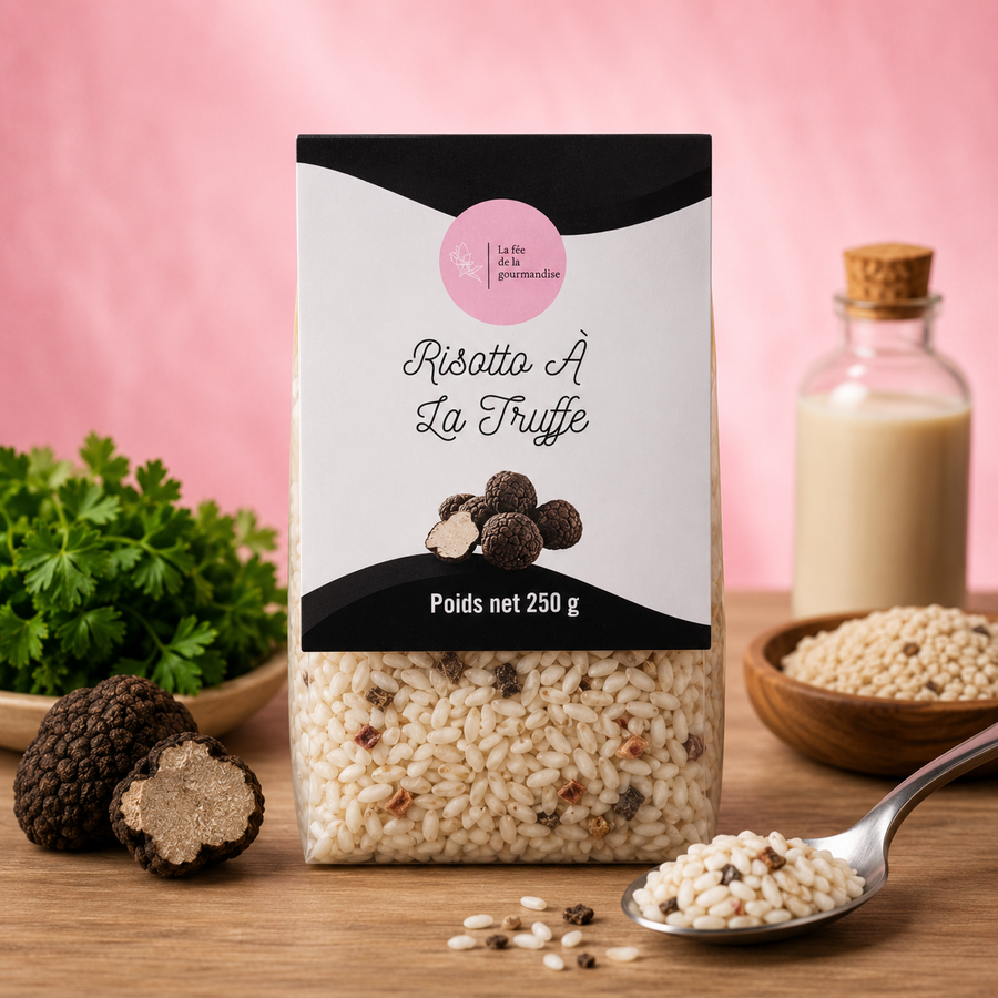 Risotto à la truffe en situation