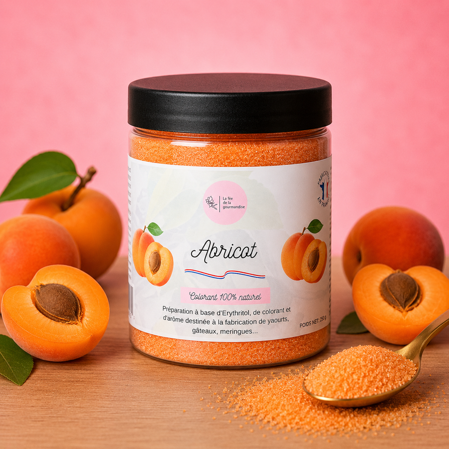 Érythritol Aromatisé Abricot 250G en situation