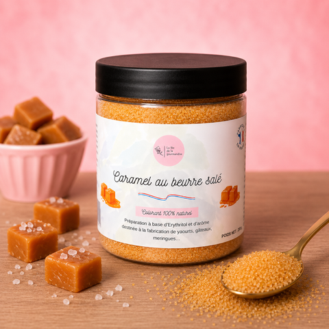 Érythritol Caramel au beurre salé 250G