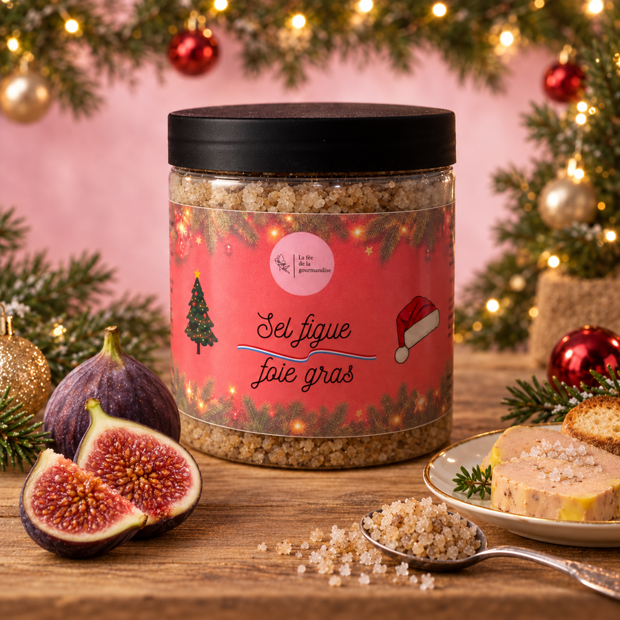 Sel aromatisés Figue & Foie Gras en situation