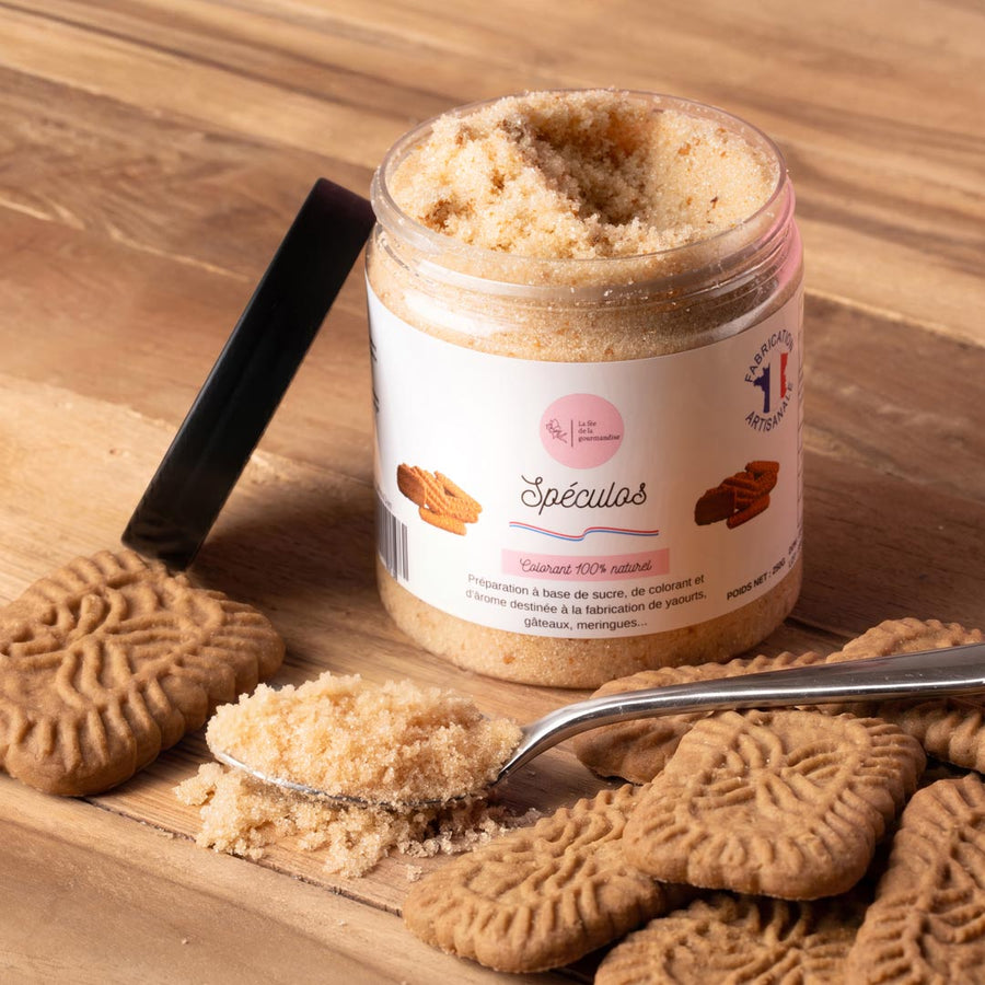 Sucre aromatisé Spéculoos en situation