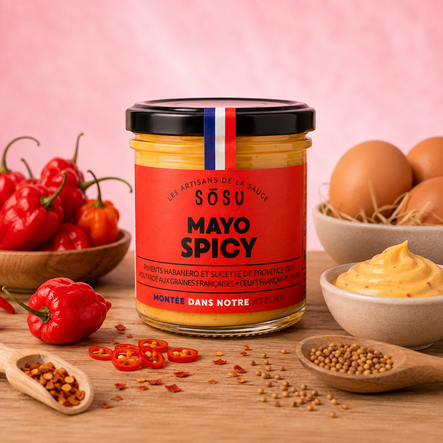 Sauce - Mayonnaise Spicy 130G en situation