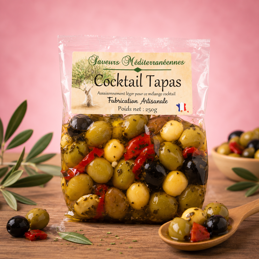 Olives Cocktail Tapas  175G