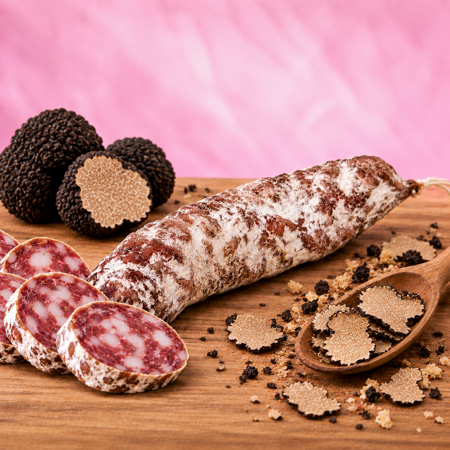 Saucisson Truffe (+/- 170G) en situation