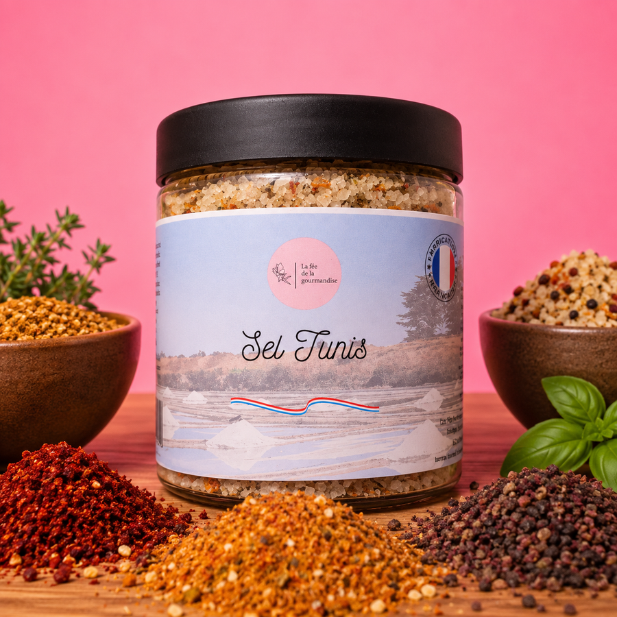 Sel aromatisés Tunis 250G en situation