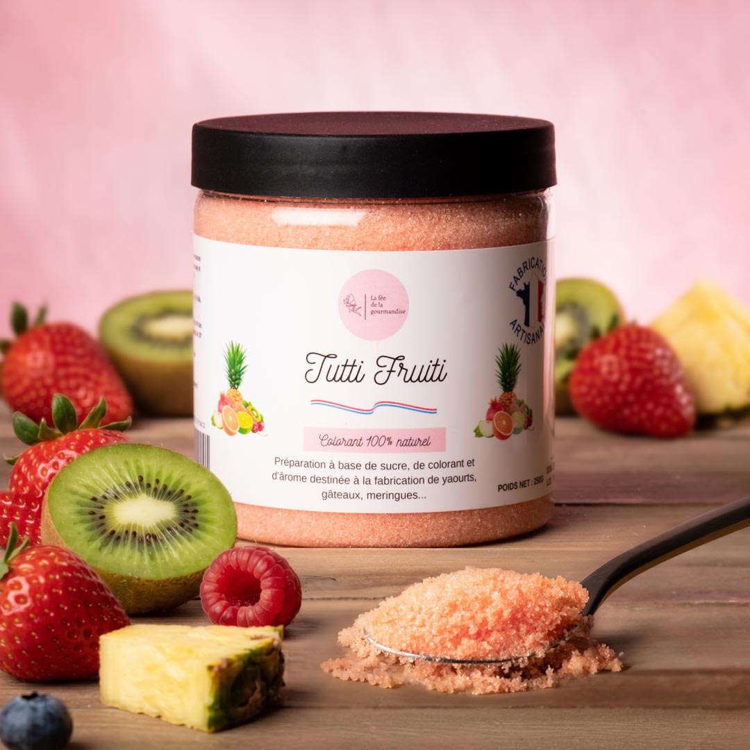 Sucre aromatisé Tutti Fruiti