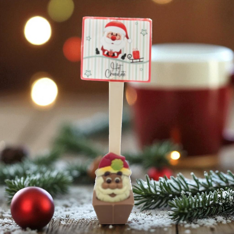 Cuillère chocolat chaud Père Noël 55G