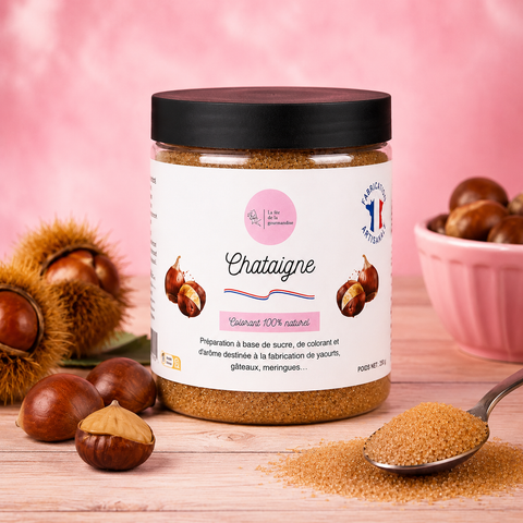 Sucre aromatisé Châtaigne 250G