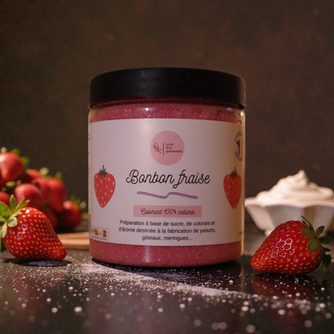 Sucre aromatisé bonbon fraise Tagaga