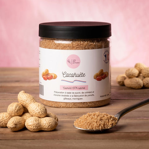Sucre aromatisé Cacahuète 250G