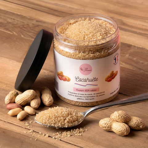 Sucre aromatisé Cacahuète 250G