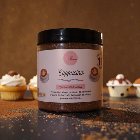 Sucre aromatisé cappucino