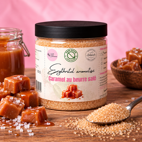 Érythritol Caramel au beurre salé 250G