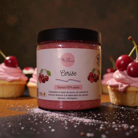 Sucre aromatisé Cerise