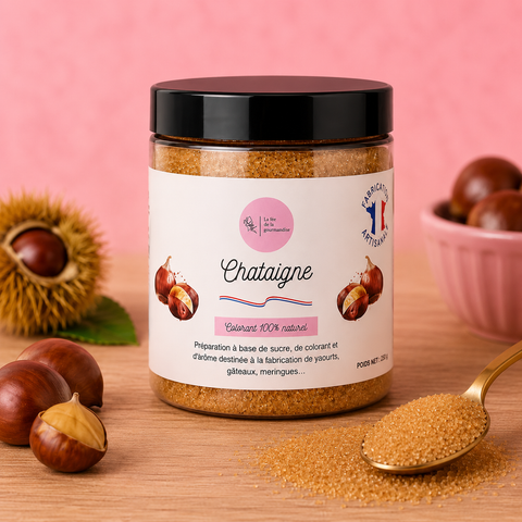 Sucre aromatisé Châtaigne 250G