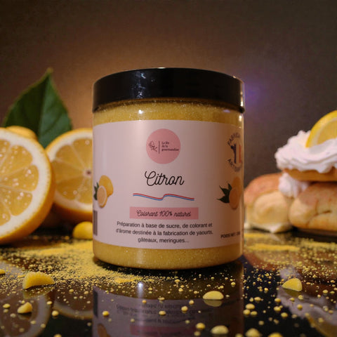 Sucre aromatisé Citron