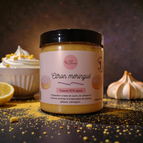 Sucre aromatisé Tarte Citron meringué