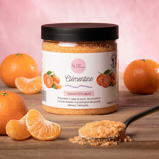 Sucre aromatisé Clémentine 250G