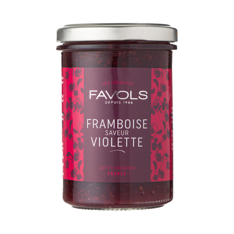 Confiture framboise violette 250G