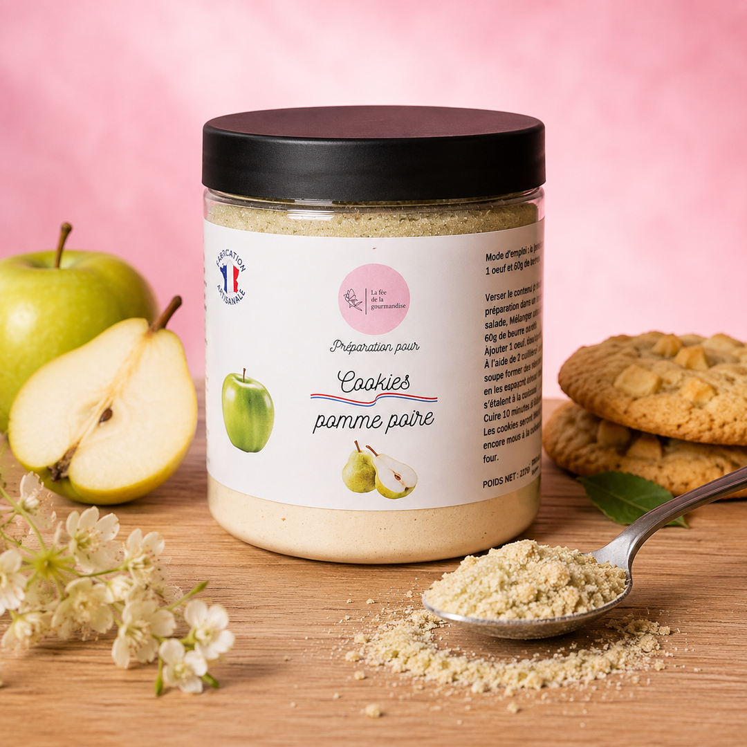 Cookies pomme poire